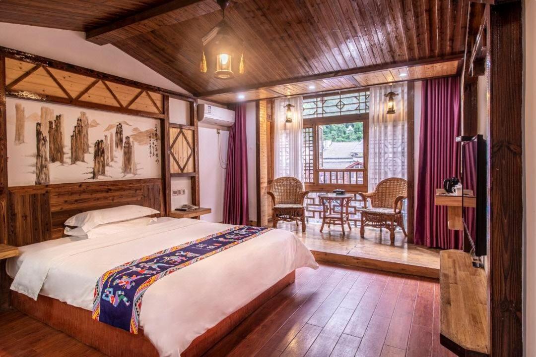 Mountain View Guesthouse Čang-ťia-ťie Exteriér fotografie