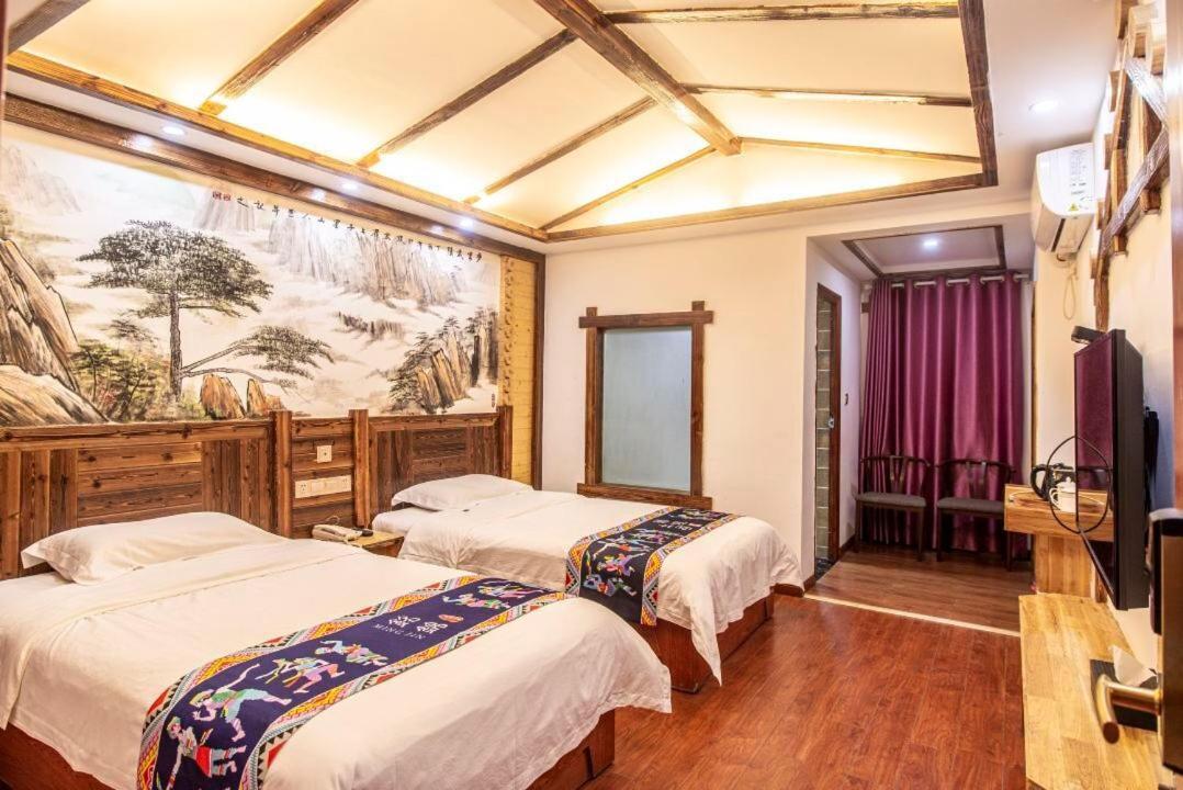 Mountain View Guesthouse Čang-ťia-ťie Exteriér fotografie