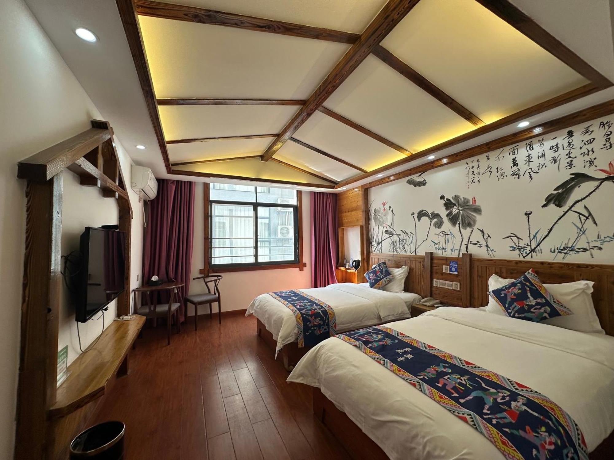 Mountain View Guesthouse Čang-ťia-ťie Exteriér fotografie